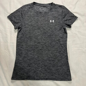Under Armour | Loose Fit Charcoal Heather Gray Shortsleeve Athletic Shirt | Sz S
